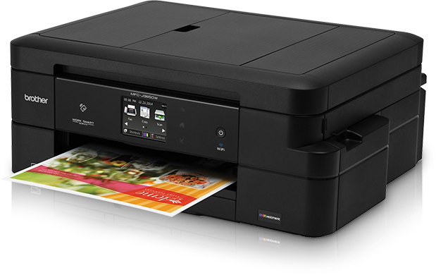 Brother MFC-JDW | INKvestment All-In-One Inkjet Printer Brother J985 Printer Driver